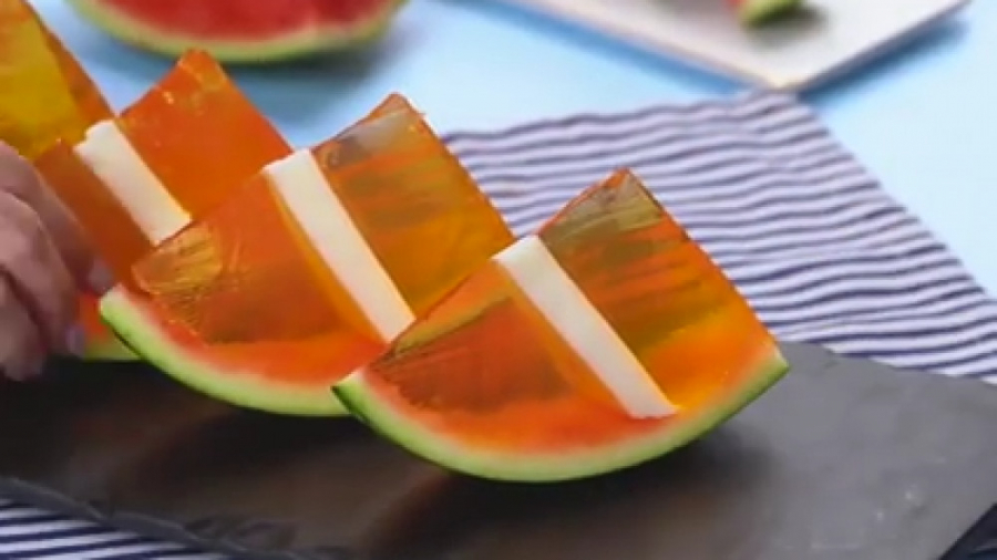 درست کردن ژله های خوشمزه و لذت...