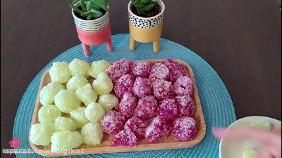 باسلوق ژله ای رنگا رنگ مخصوص ش...