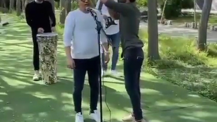 پشت صحنه دیده نشده موزیک ویدیو...