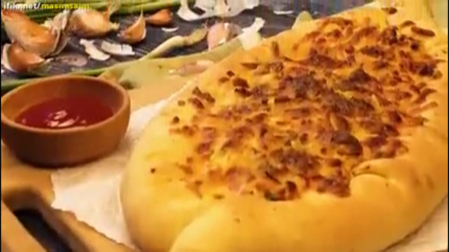 طرز پخت نان قایقی