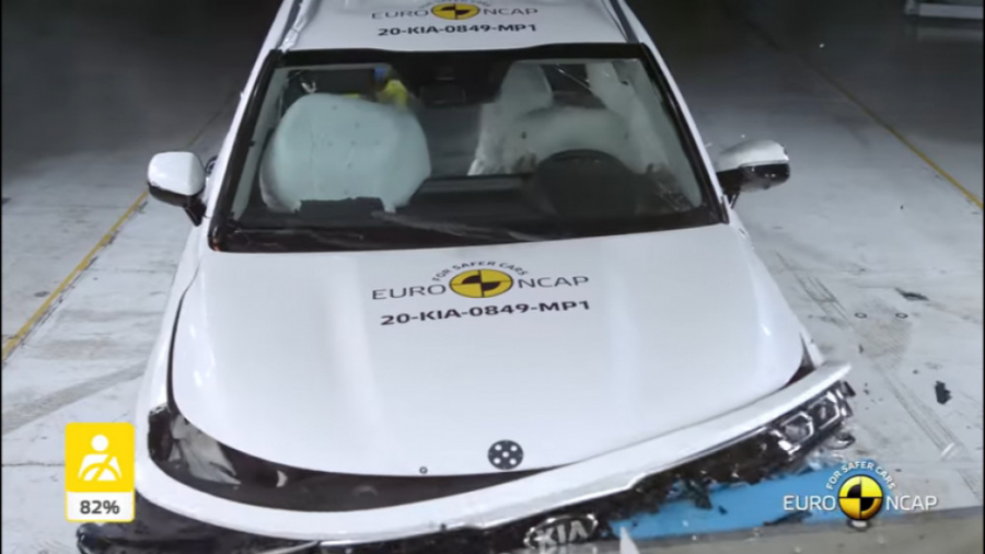 تست تصادف کیا سورنتوی جدید