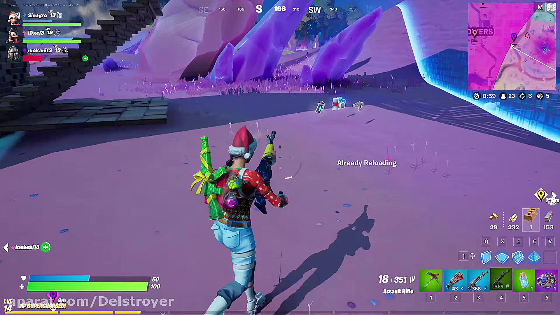 آپدیت کریسمس فورتنایت,گان های...