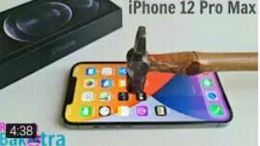 تست مقاومت گوشی ایفون 12 پرو م...