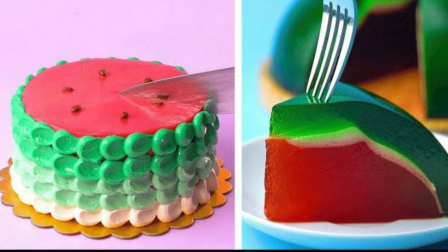 بهترین دستور تهیه کیک هندوانه