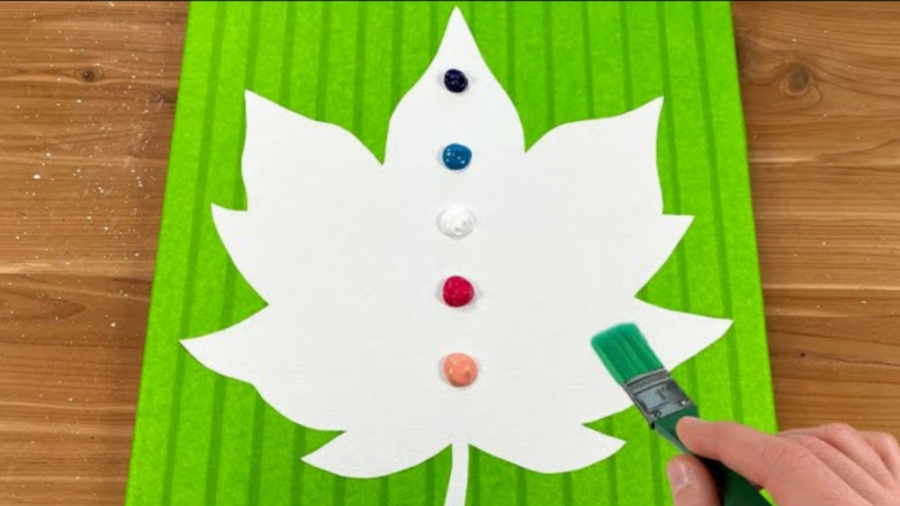 نقاشی اکریلیک : نقاشی منظره در...