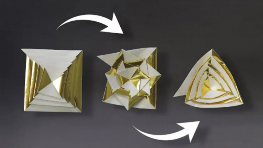 آموزش اوریگامی ساخت اسباب بازی...