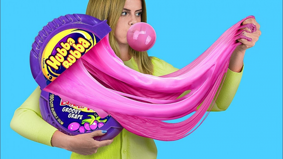 حباب بازی با اسلایم ! ترکیب اس...