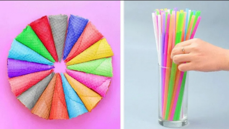 آموزش سریع و آسان تزئین کیک بر...