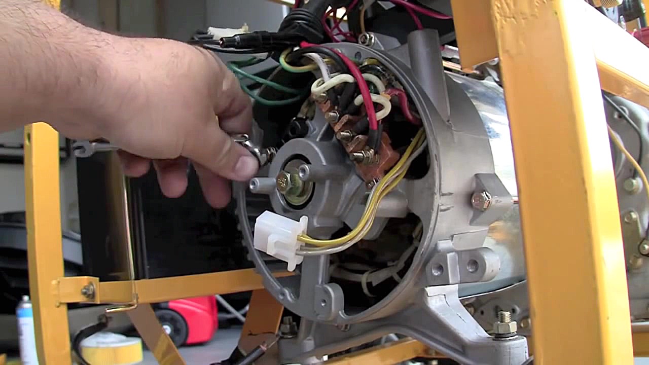 تعویض ذغال دینام دی دیل