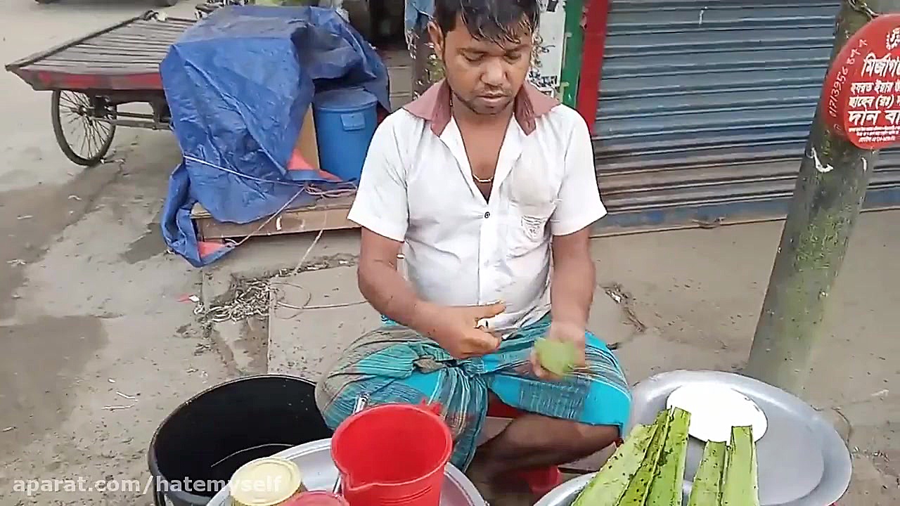 شربت آلوورا  غذاهای خیابانی بن...