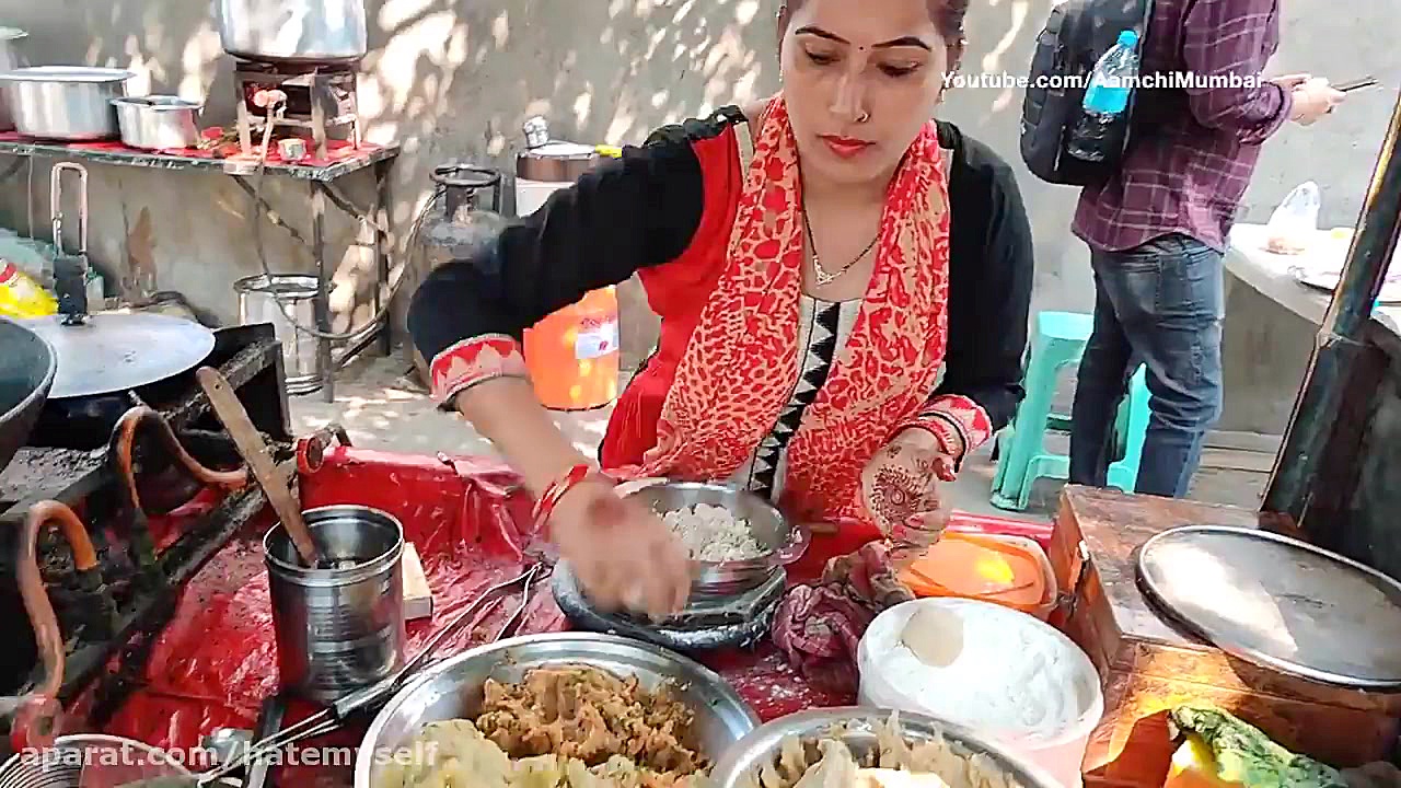 ببینید این زن سختکوش هندی چجور...