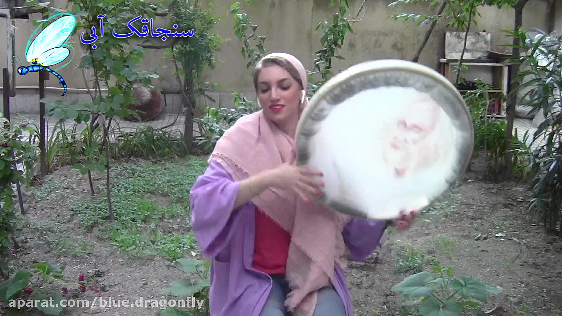 موسیقی سنتی  تکنوازی دف با ریت...