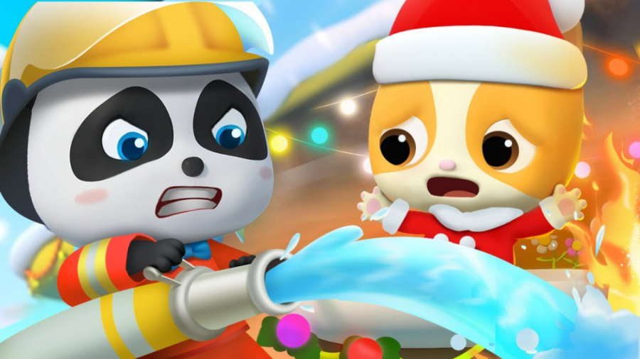 کارتون بیبی باس:: ماشین آتش نش...