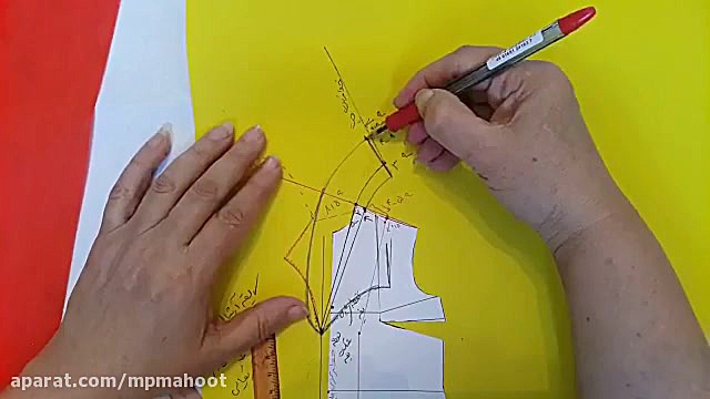 ادامه یقه آرشال و سجاف 3