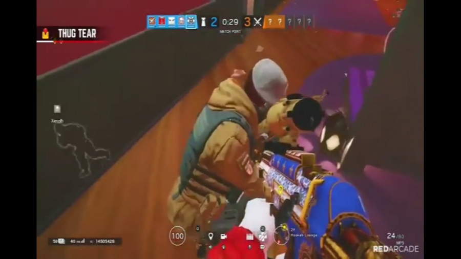 لحظات خنده دار بازی rainbow si...