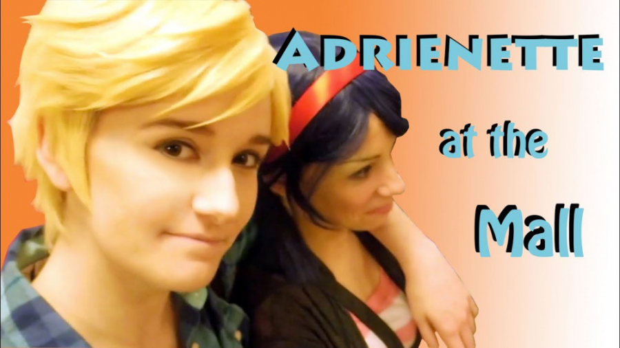 میراکلس  ادرین و مرینت در مال