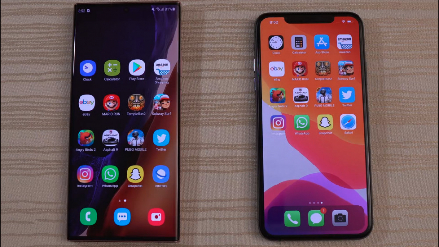 مقایسه نوت 20 اولترا و آیفون 1...