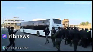 لحظه دستگیری گروگان گیر در قم