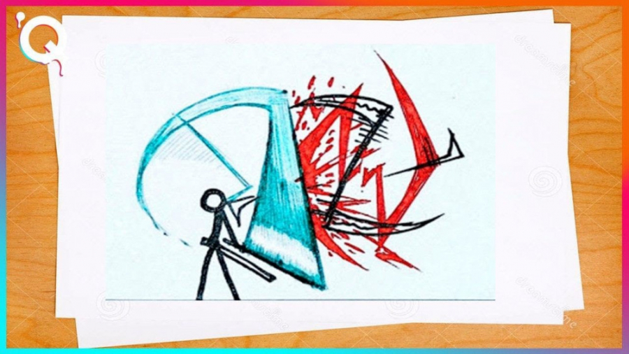 این مرد با استفاده از 2000 برگ...