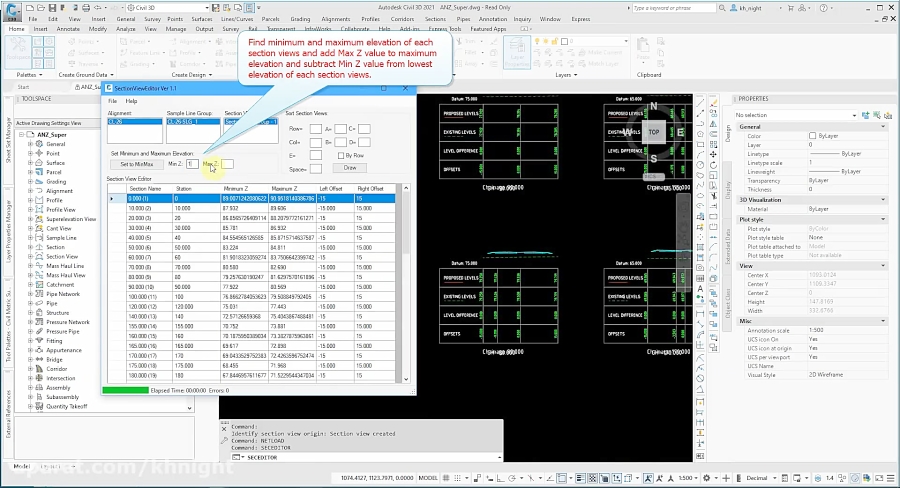 Section View Editor