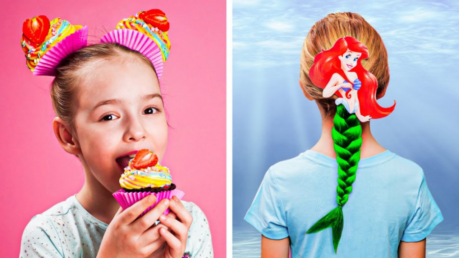 ایده هایی جالب برای مدل مو دخت...