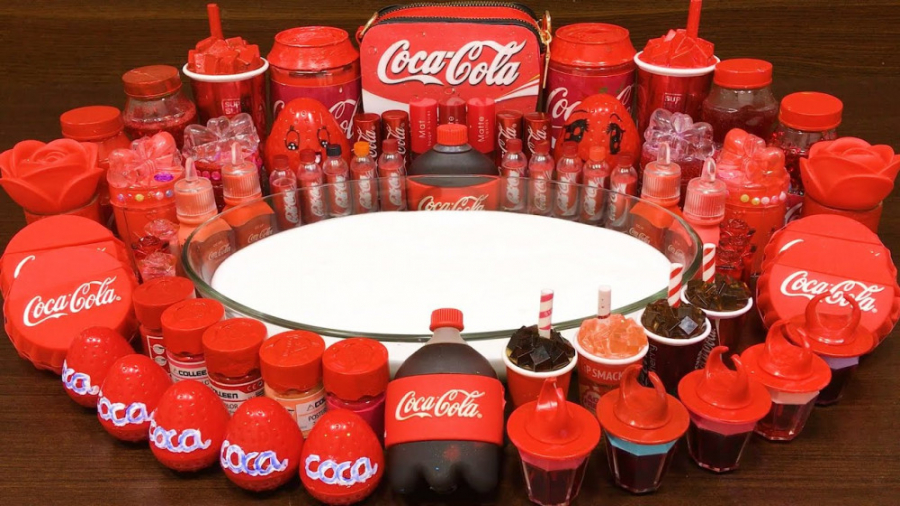 میکاپ اسلایم  تم کوکاکولا