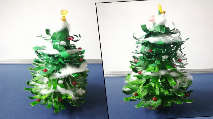 آموزش کاردستی ساخت درخت کریسمس