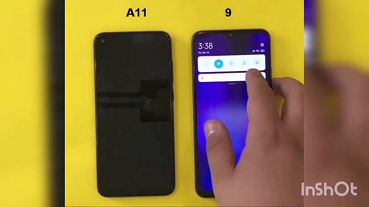 مقایسه سامسونگ a11 و شیائومی ر...