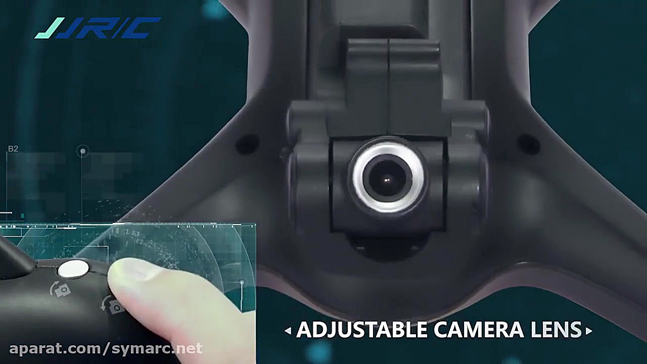 مینی کوادکوپتر x3p با دو دوربی...