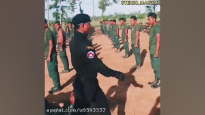 تمرین سر باز ها