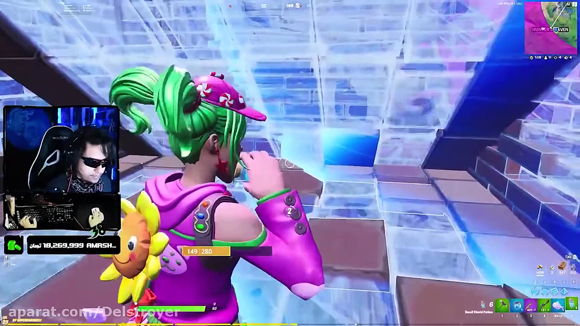 گیمپلی فورتنایت با کاوه fortni...