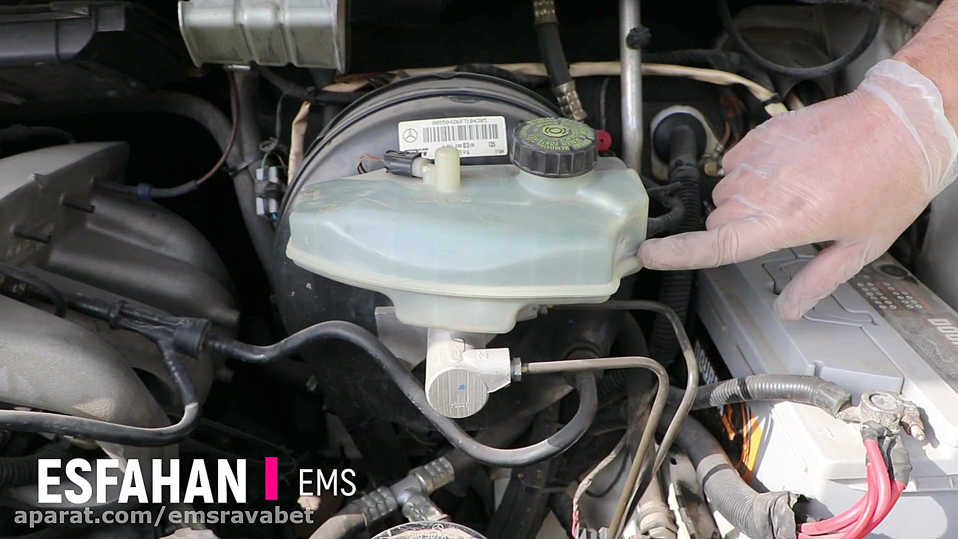 بررسی روغن ترمز آمبولانس اسپری...