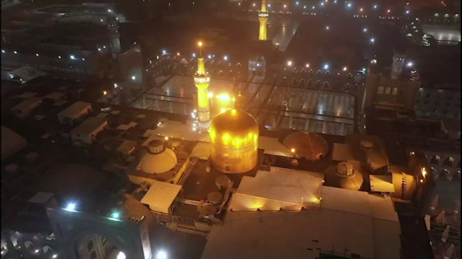 حرمت باغ گل و نور