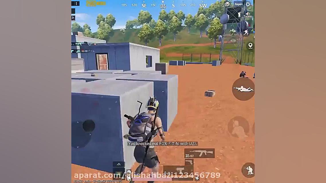 گیم پلی پابجی موبایل