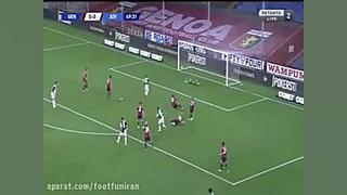 بازی یوونتوس و جنوا گل دیبالا...
