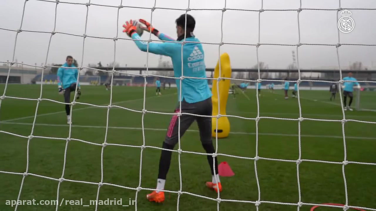 آخرین تمرین رئال مادرید پیش از...