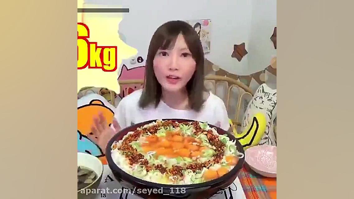 این دختر ژاپنی 50 تا تخم مرغ ب...