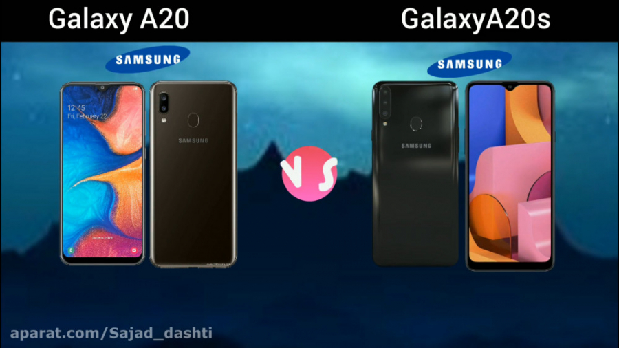 مقایسه گلکسی A20s با A20 دو مق...