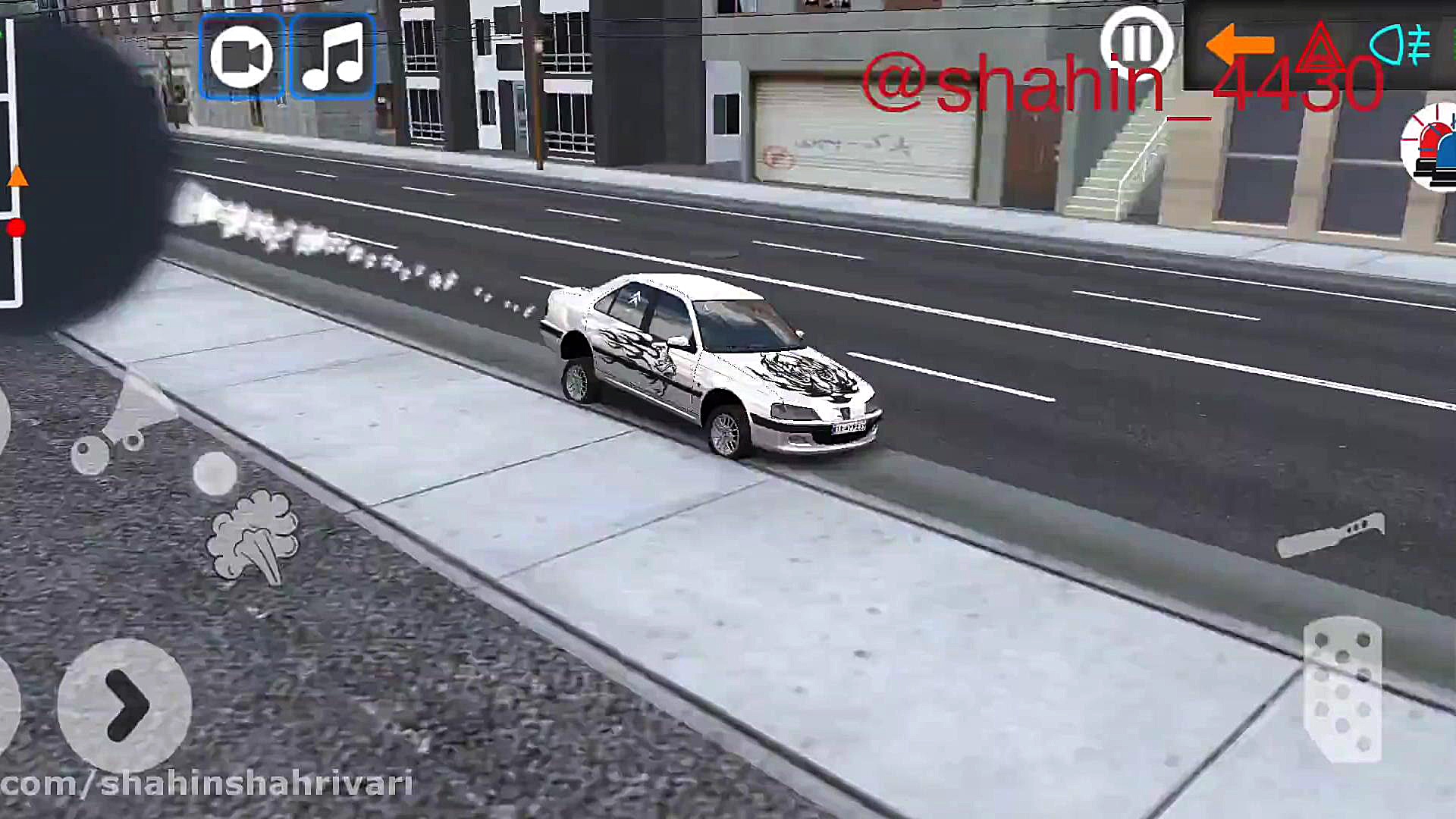 فرار از پلیس با ELX شوتی در با...