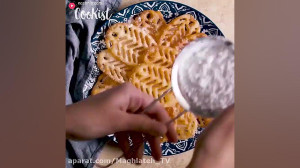 طرز تهیه سیب زمینی مارپیچ سرخ...