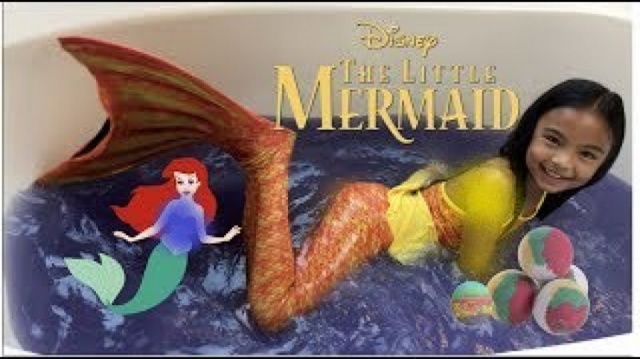 نمایش پری دریایی و پرنسس اریل