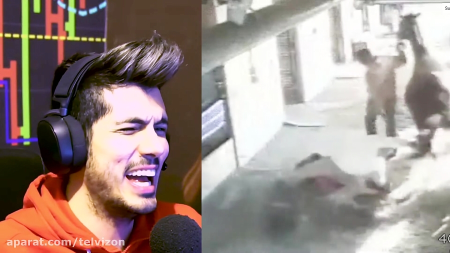 ری اکشن به کلیپ های طنز و خنده...