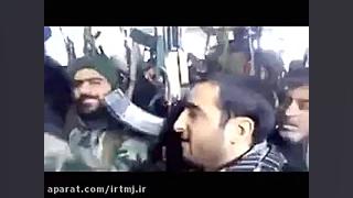 روحیه بالای رزمندگان مدافع حرم...