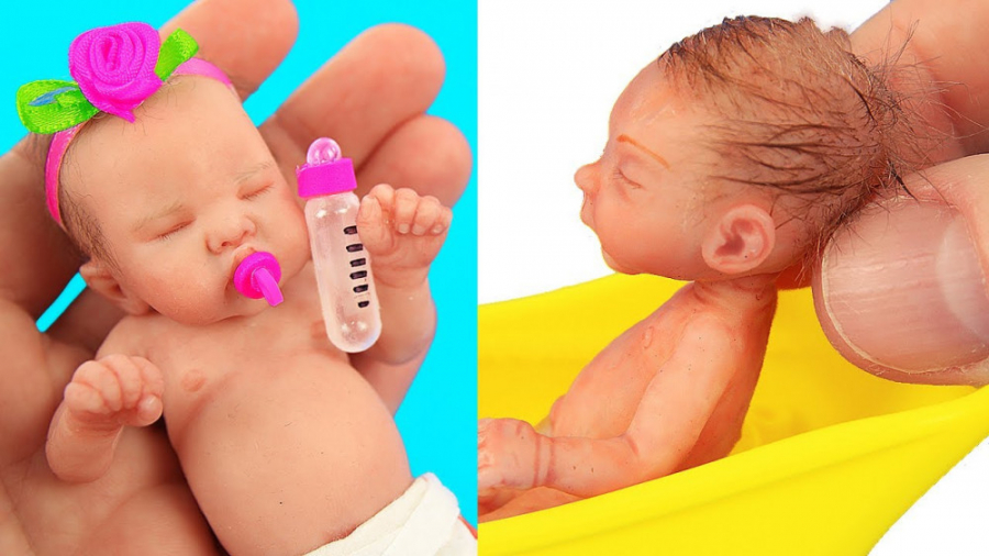 آموزش برای نوزاد باربی