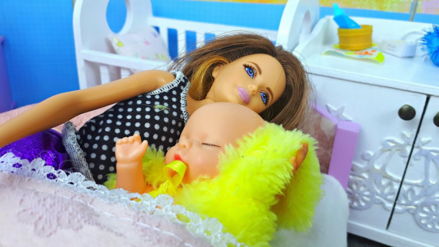 آموزش برای باربی  اتاق نوزاد