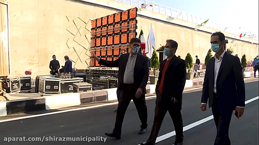افتتاح زیرگذر شهید فخری زاده