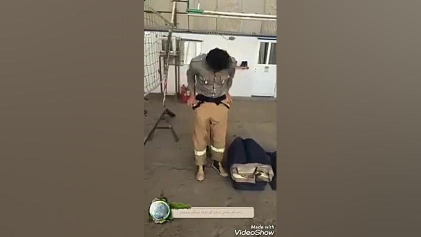 آتش نشانی گهر نشاط سمنگان سیرج...