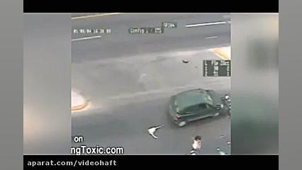 ببینید | تصادف وحشتناک خودروی...