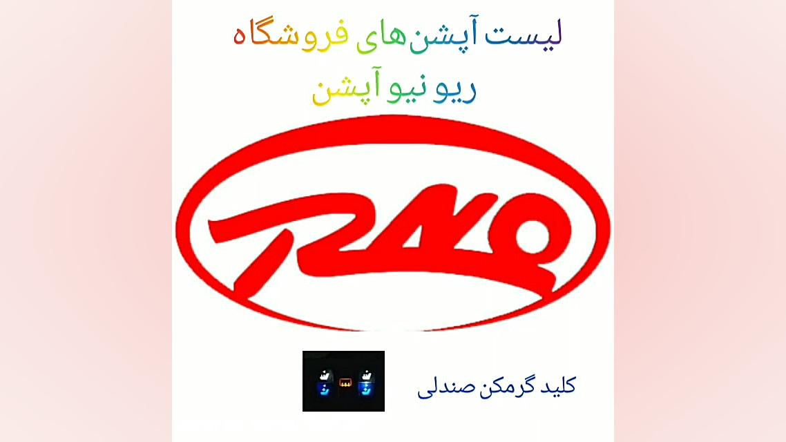 آپشن های کاربردی ریو