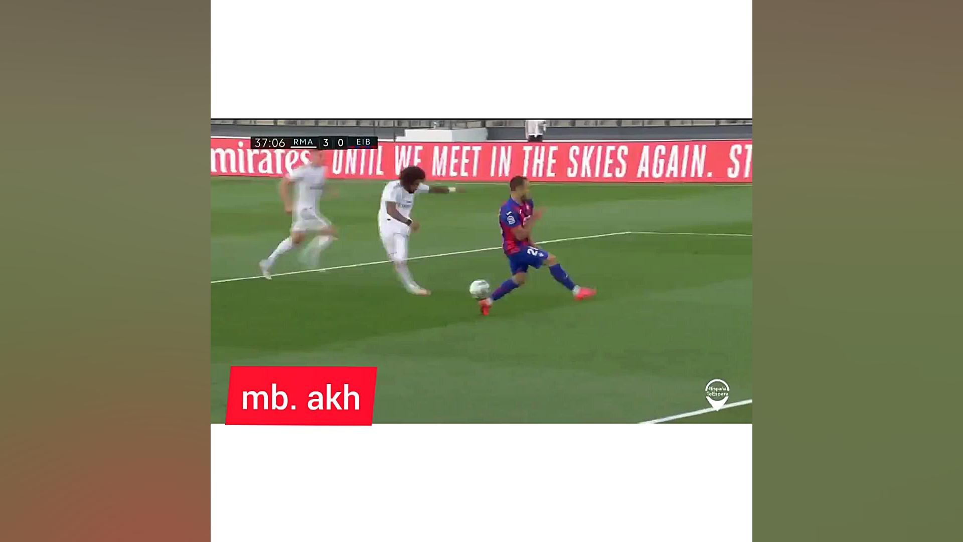 گل های بازی رئال مادرید و ایبا...